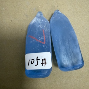 Pierre brute de spinelle bleue non taillée créée en laboratoire, prix de gros, pour la fabrication de bijoux - Product Image 2