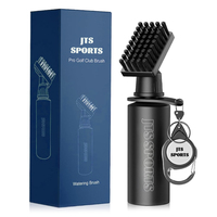 Accessoires de golf, nettoyeur de club de golf portable, brosse de nettoyage de club de golf avec bouteille d'eau à pression
