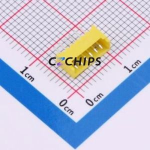 ZX-MX1.25-6PZZ-Y Wire-to-Board Pin Header Through hole,P=1.25mm Connector 1x6P 1.25mm Through Hole PicoBlade (MX 1.25) - Product Image 1
