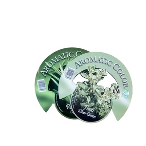 Etiqueta de planta de etiqueta de tarjetas de clic de inserción lateral de maceta redondeada <span class=keywords><strong>para</strong></span> vivero - Product Image 6