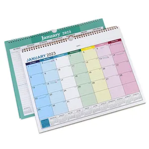 Produttore di calendario per la decorazione dell'ufficio domestico fai-da-te stampa personalizzata del calendario da parete A2