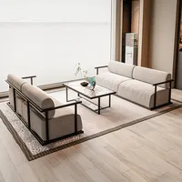 Nouveau Style chinois Bureau de vente Négociation Table Chaises Hôtel Club Maison de thé Réception Une Table Chaises Chaise Restaurants