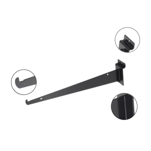 <span class=keywords><strong>Slatwall</strong></span> khung kính móc cho cửa hàng hiển thị phụ kiện cho trung tâm mua sắm hiển thị - Product Image 3