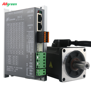ออลกรีน ดีซี เซอร์โว 100W 24V-48V 6A 3000 รอบต่อนาที 2500 ไลน์มอเตอร์เซอร์โว DC แบบเพิ่มค่าทีละขั้นพร้อมไดร์เวอร์ 40M00330DC +DS-C100W สำหรับเครื่องซีเอ็นซี - Product Image 2
