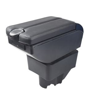 Boîte de rangement intérieure de Console <span class=keywords><strong>centrale</strong></span> d'accoudoir, organisateur de conteneur, accessoires de décoration de style de voiture pour Ford <span class=keywords><strong>Fiesta</strong></span> Mk7 <span class=keywords><strong>St</strong></span> - Product Image 1