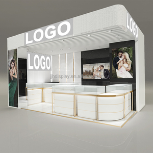 Diseño de Kiosco de Joyería de Lujo de Alta Gama, <span class=keywords><strong>Vitrina</strong></span> de Vidrio Personalizada <span class=keywords><strong>para</strong></span> Toda la Tienda, <span class=keywords><strong>Vitrina</strong></span> <span class=keywords><strong>para</strong></span> Exhibición de Anillos, Mueble de Exhibición - Product Image 5