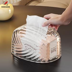 Boîte à <span class=keywords><strong>mouchoirs</strong></span> <span class=keywords><strong>en</strong></span> plastique Xinhang pour la maison, boîte à <span class=keywords><strong>mouchoirs</strong></span> <span class=keywords><strong>en</strong></span> plastique transparente pour le bureau, boîte <span class=keywords><strong>de</strong></span> rangement pour <span class=keywords><strong>papier</strong></span> toilette pour le salon - Product Image 2