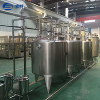 Ligne de production alimentaire professionnelle pasteurisateur petite ligne de production et d'emballage de lait UHT