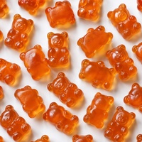 OEM Private Label Vitamine C Sinaasappel Fruit Sap Gummies 60% Echt Fruit Sap Immuunondersteunende Soft Candy Zakje 108g Aangepast Logo