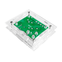 Thermostat numérique W1209, régulateur de température de haute précision, coque en acrylique XH-W1209, Thermostat numérique W1209