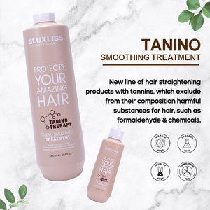 Perawatan Rambut LUXLISS Professional Terbaik untuk Rambut Rusak, Pelurusan Permanen Amino, Menutrisi Mendalam, Menghaluskan Rambut Kusut, Perawatan Rambut Tanino - Product Image 5