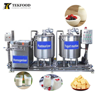 TEKFOOD Usine de Chine Machine de production de yaourt à petite échelle 100l 150L Réservoir de fermentation de yaourt à vendre