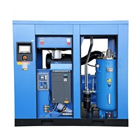 Compresseur d'air rotatif à vis PM VSD industriel à faible bruit 10HP 15HP 20HP 30HP 50HP 75HP 100HP 120HP 300HP avec sécheur d'air