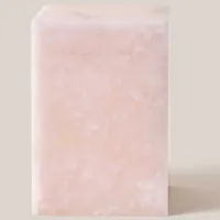 Stonekocc Personnalisé 40x40x40cm Rose Onyx Plinthe Marbre Meubles Table Basse pour Salon Décor Colonne Entrée Villa Hôtel