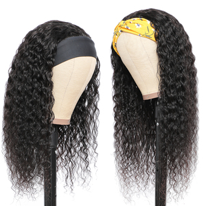 Originea Perruque Bandeau Sans Colle Sans Lacets <span class=keywords><strong>Cheveux</strong></span> Humains Ondulés Naturels Perruques <span class=keywords><strong>Cheveux</strong></span> Vierges Facile à Installer pour Débutantes Perruque Foulard Sans Colle - Product Image 6