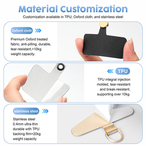 Chaîne universelle réglable de lanière de téléphone portable de polyester avec l'attache d'<span class=keywords><strong>Iphone</strong></span> - Product Image 6