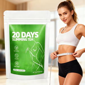 Té Herbal Adelgazante NutriCha de 20 Días en Bolsitas con Hoja de Senna <span class=keywords><strong>para</strong></span> un Vientre Plano y Limpieza del Colon, Té Detox <span class=keywords><strong>para</strong></span> Pérdida de Peso, Sabor a Té a Granel - Product Image 1