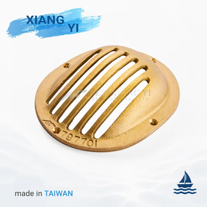 Égouttoir en bronze de 2 pouces de la marque HF, pour montage traversant, matériel marin pour accessoires de yacht et bateau, fabriqué à Taïwan - Product Image 3