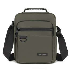 New Style Fashion Oxford Men's Simple Design Polyester Sling Zipper Closure <b>Crossbody</b> <b>Bag</b> <b>Waterproof</b> Durable High Quality - Product Image 2