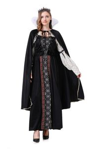 Medieval <strong>King</strong> &amp; Queen Couple Cosplay Set Halloween TV &amp; Movie Vest &amp; <strong>Coat</strong> with Crowns - Product Image 4