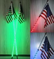 Antennes lumineuses LED Bluetooth, fouet lumineux de sécurité, 2 à 6 pieds, couleurs changeantes pour ATV, UTV, buggy, RZR, voitures tout-terrain