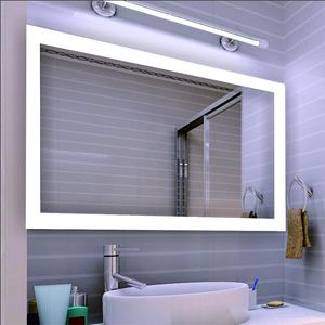 Espejo de Baño LED Rectangular de Diseño Moderno con Antivaho para Peluquería, Baño y Hogar, para Hoteles - Product Image 1