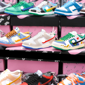 Llavero de <span class=keywords><strong>Dunk</strong></span> de gran venta, colgante para bolso, adorno colgante creativo para accesorio de zapatillas de juguete, caja sorpresa, gran venta en comercio exterior - Product Image 4