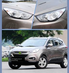 Cubierta de Lente de Faro Delantero Transparente para Hyundai IX35 Tucson <span class=keywords><strong>2009</strong></span> 2010 2011 2012, Reemplazo de Carcasa de Faro Delantero, Cristal Halógeno Xenón - Product Image 5