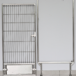 Casa de perro personalizada <span class=keywords><strong>Chenil</strong></span> Chien SISTEMA DE perrera profesional para perros jaula grande perreras de acero inoxidable para perros - Product Image 2