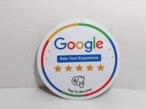 สติกเกอร์ NFC ของ Google ให้คะแนนประสบการณ์ของคุณ กดเพื่อตรวจสอบ รีวิว กันน้ำ รูปทรงกลม 13.56 MHz NFC 213 215 216 - Product Image 5