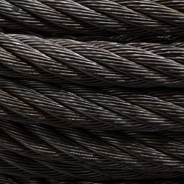 High Quality 35x7 12MM 316 Trolleying Steel Wire Rope Cable for Tower Crane