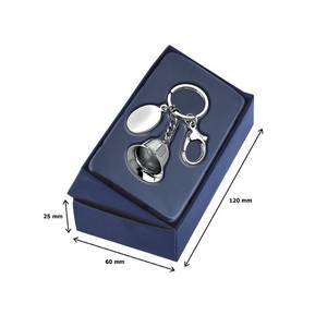 Llavero de Metal Personalizado con Diseño de Campana, Llavero de Aleación Moderno y Bonito, Opciones de Impresión UV y Offset - Product Image 2