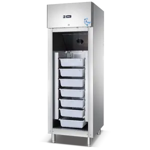 Ticari et dondurucu paslanmaz çelik buzdolabı deniz ürünleri buzdolabı satılık