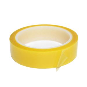 2-hitze beständiges tiefgelbes Kaptons PET-Polyester film Silikon klebstoff Sublimation Epoxidharz Pulver beschichtung Masking Tape - Product Image 5