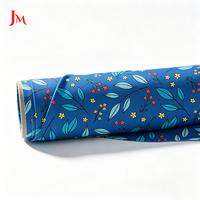 Tissu en voile de coton biologique tissé de haute qualité, imprimé, motif floral uni, pour la confection de vêtements