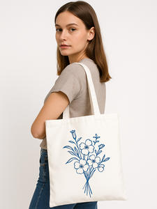 Sac fourre-tout en toile moyen écologique <span class=keywords><strong>pour</strong></span> usage promotionnel, motif géométrique <span class=keywords><strong>pour</strong></span> <span class=keywords><strong>cours</strong></span> de tutorat et formations - Product Image 4