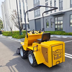 Pengiriman Gratis <span class=keywords><strong>Mini</strong></span> Skid Steer <span class=keywords><strong>Loader</strong></span> Diesel Murah dengan Roda Crawler dan Berbagai Aksesoris - Product Image 4