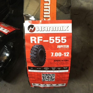 Marca Hanmix, elevador de montacargas, neumático sólido, neumático superfuerte, en forma de neumático profundo, patrón de banda de rodadura, venta al por mayor de China, precio barato - Product Image 6