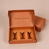 Caja de Envío Personalizada al por Mayor con Insertos, Caja de Embalaje Ecológica para Productos de Cuidado de la Piel