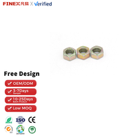 Écrous hexagonaux en acier inoxydable poli de grade 8, colorés au zinc, M4/M6/M8/M10/M12/M14/M16/M20 pour applications minières