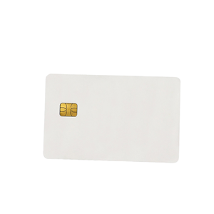 J3R150 Chip White PVC 13.56MHz RFID NFC ISO/IEC 7816 Waterproof SC EMV Card for Membership Financial & Transportation <b>Security</b> - Product Image 1