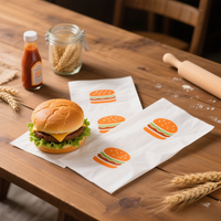 Distributeurs à presser de sacs en papier de qualité alimentaire à usage unique Papier d'emballage bon marché pour l'emballage alimentaire et l'isolation