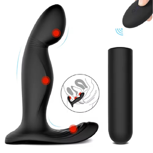 Prostate Massager Plug <b>Vibrator</b> Men Anus Climax Butt Anal Plugs Toy for Man Masturbator - Product Image 1