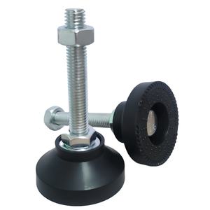 <b>Adjustable</b> Leveling Feet Nylon <b>Furniture</b> Glides Screw on Base M6 M8 M10 Threaded Plastic Foot Pads - Product Image 3