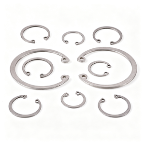 Anneau de retenue interne de type A en acier inoxydable de haute précision GB893.1 pour l'assemblage de machines - Product Image 1