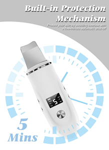 Espátula Eléctrica Limpiadora Facial, Exfoliante, Eliminador de Puntos Negros, Limpieza Profunda Facial, Lifting Iónico, Limpiador de Poros y Acné - Product Image 3