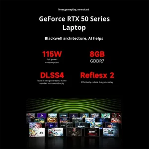 โน้ตบุ๊กเกมมิ่งสำหรับธุรกิจและสำนักงาน Mechanical Jiaolong 16 Pro 2025 9-8940HX RTX5060 SSD 300Hz 2560x1600  พร้อมโปรเซสเซอร์ AMD - Product Image 4