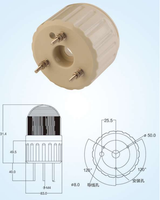 Lampu Indikator Kesalahan Sistem LED 24V DC/AC 220V 80mm IP65, Lampu Peringatan untuk Aplikasi Jalan & Lanskap