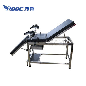 Медицинский мануал для гинекологии SUS201, стол для акушерских родов со спинкой и регулируемыми ногами - Product Image 2