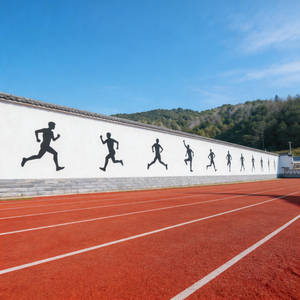 <span class=keywords><strong>Pista</strong></span> de Atletismo Híbrida de Estructura Mixta de 13 mm, Aglutinante de PU con Gránulos de Caucho EPDM, Suelo Deportivo Antideslizante Ecológico para Exteriores - Product Image 2